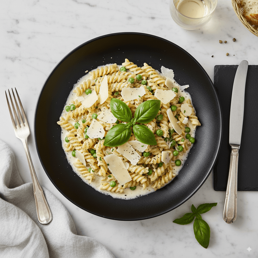 White Sauce Veg Pasta